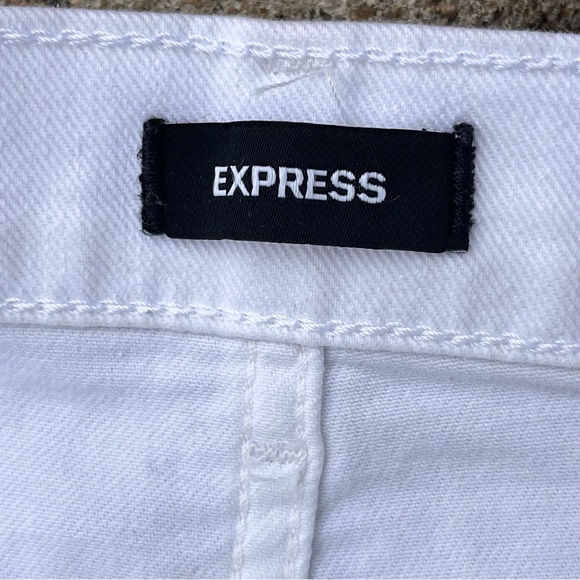 Express white distressed pant Sz 14s - Picture 8 of 8